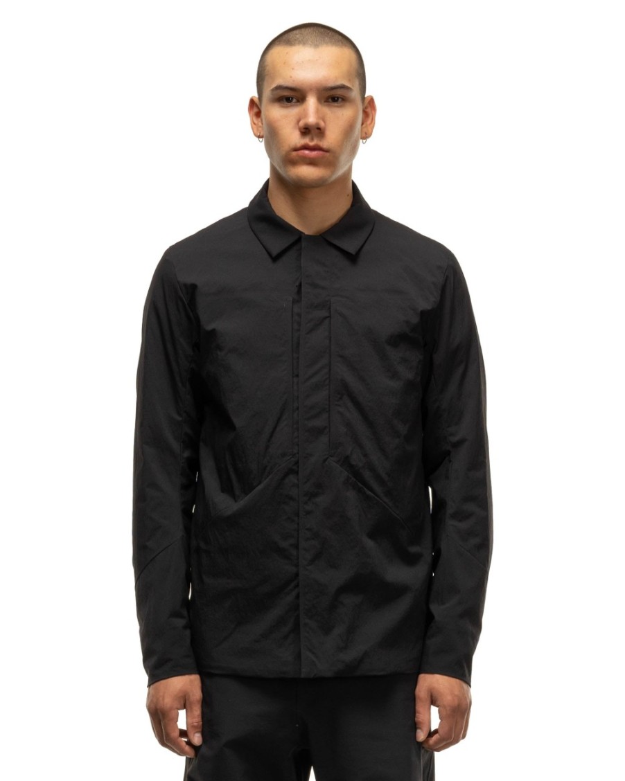 Veilance Mionn Insulated Overshirt Black | Men — Shoespromot